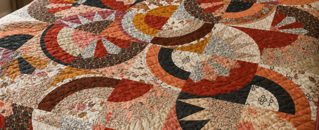 Time Wheel Quilt Free Pattern