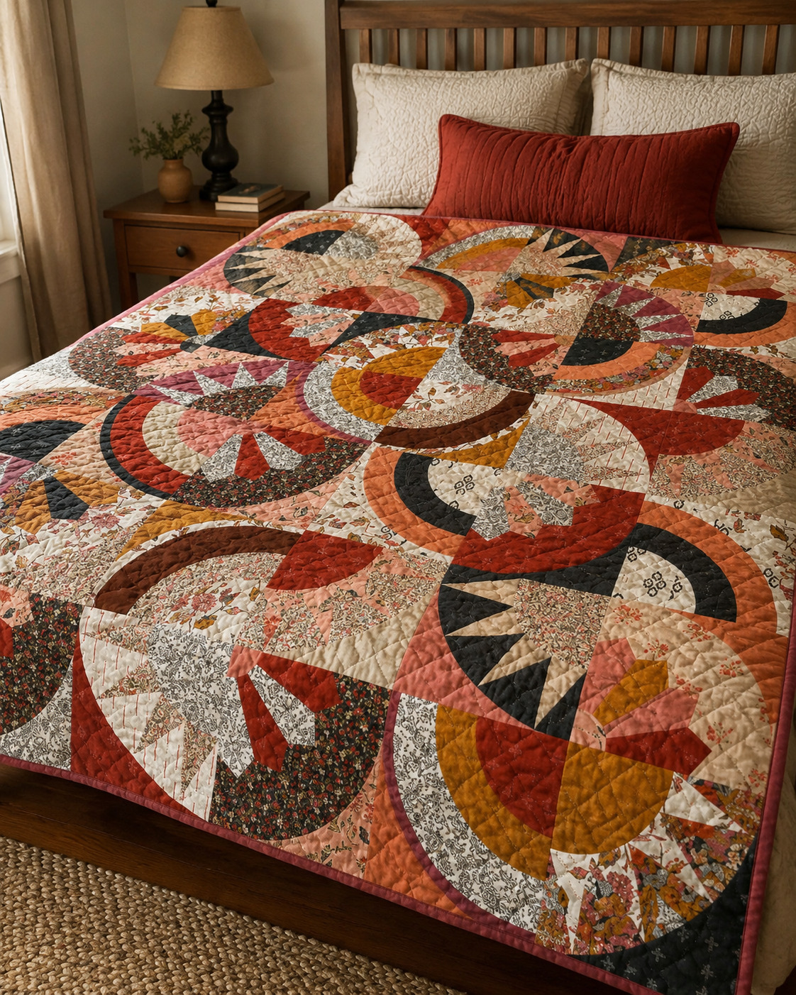 Time Wheel Quilt Free Pattern