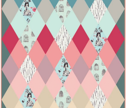 Diamonds Suit Quilt Pattern – A Modern Geometric Treasure