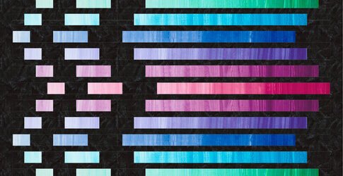 Dart AB Gradiance Quilt Pattern