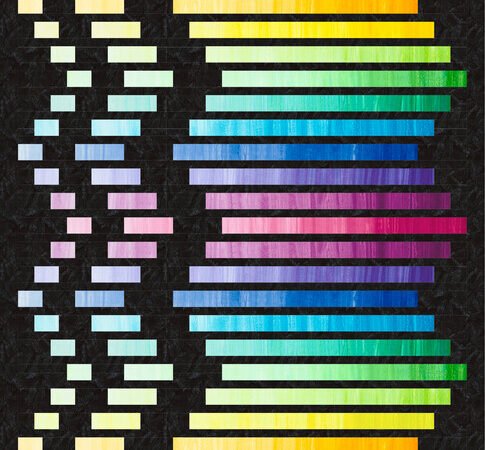 Dart AB Gradiance Quilt Pattern