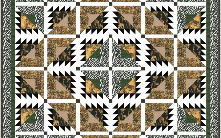 Animal Tracks Quilt Pattern