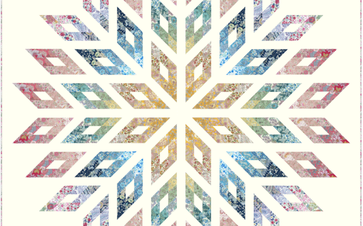 Memoire a Paris Lone Star Quilt Pattern