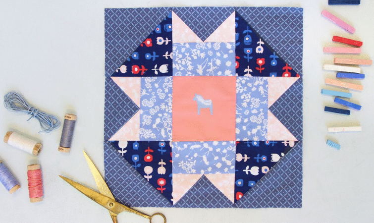 Folded Corners Block Pattern