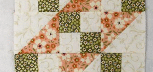 Jacob’s Ladder Quilt Block Pattern – Free PDF